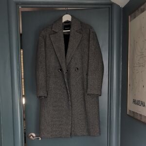 Madewell Chevron Double-Breasted Coat